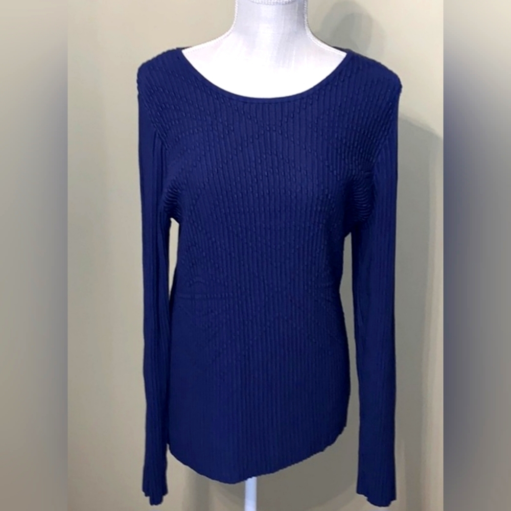 White House Black Market Royal Blue Sweater XL
